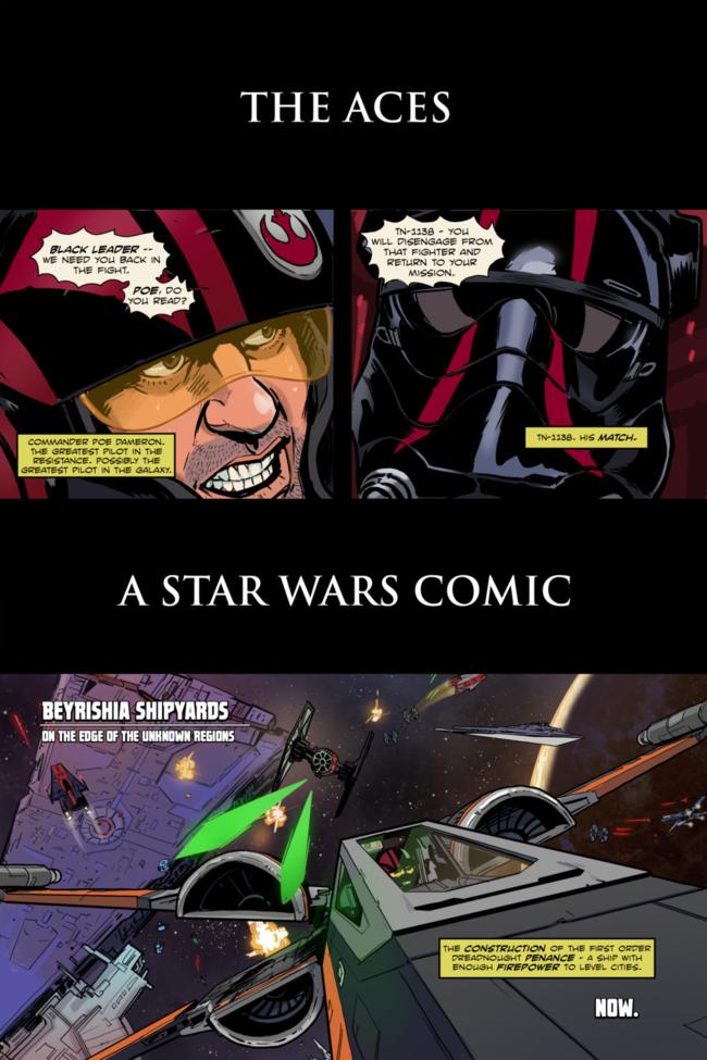 A STAR WARS COMIC