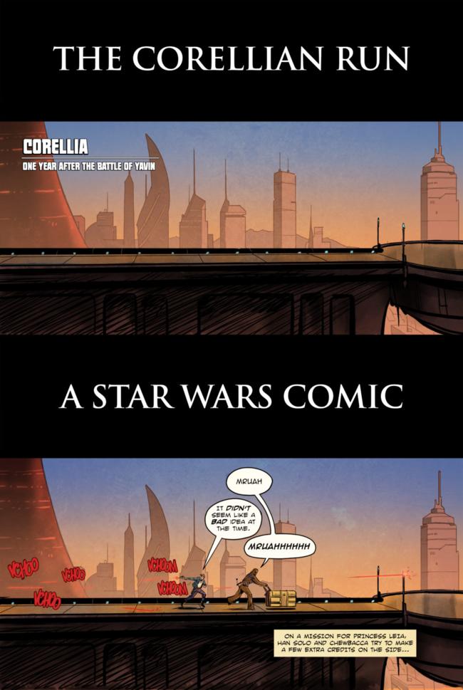 A STAR WARS COMIC