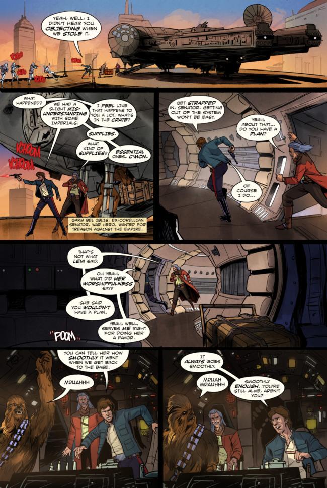 A STAR WARS COMIC