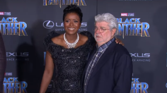 George Luca and Mellody Hobson