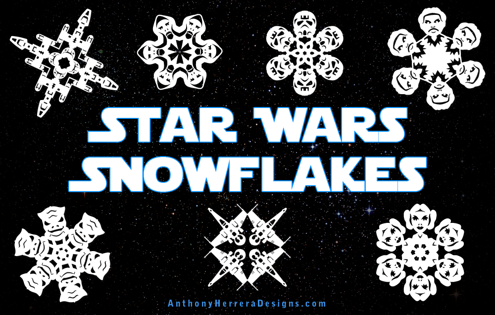 STAR WARS SNOWFLAKES