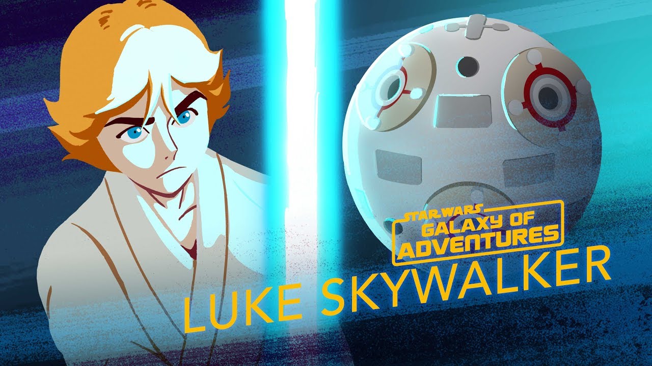 Luke Skywalker Lightsaber Training