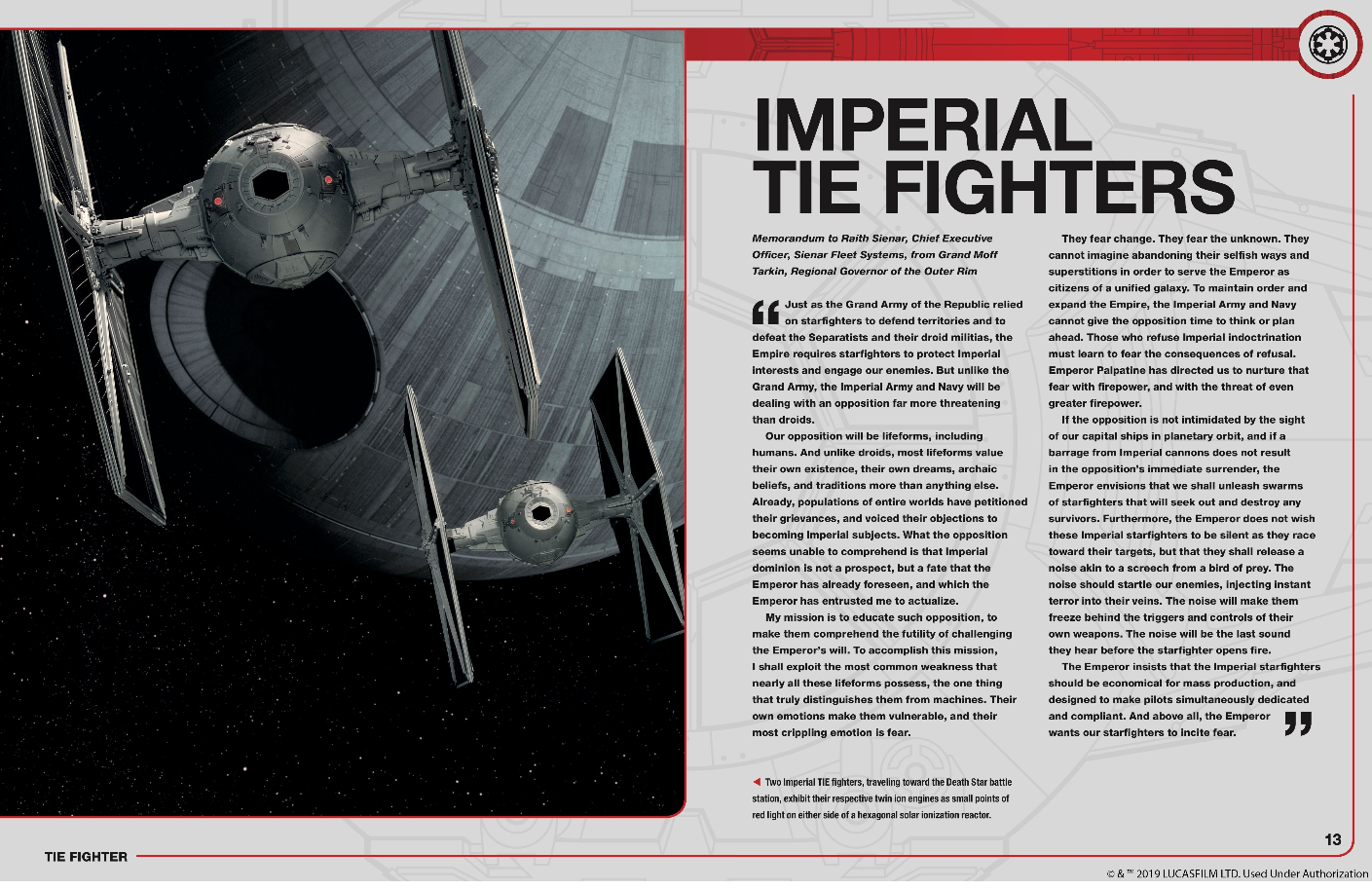 Star Wars Tie Fighter Manual