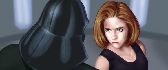 Mara Jade meets Lord Vader