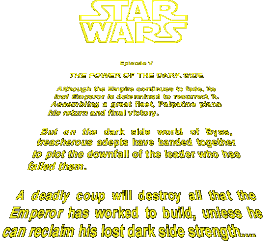Click here to read The Power of the Dark Side
