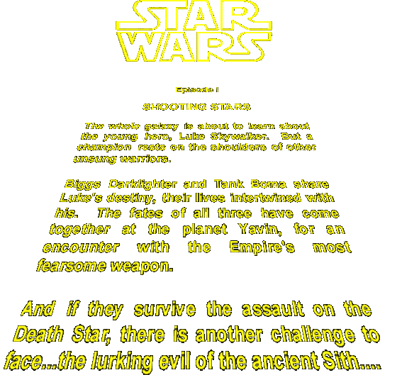 Click here to read Shooting Stars