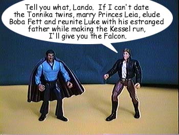 In tonights Episode: Luke turns to the Dark Side. Hilarity Ensues.