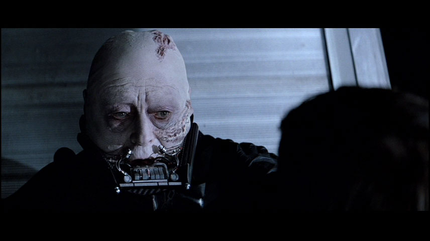 Darth Vadar with Mask removed