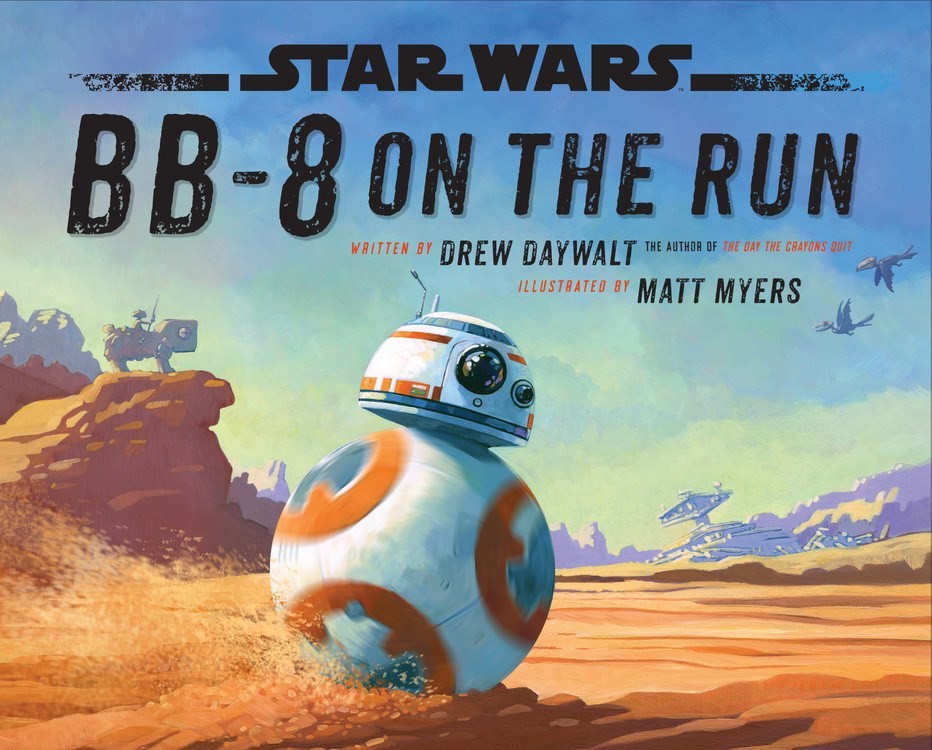 BB8 on the run book cover