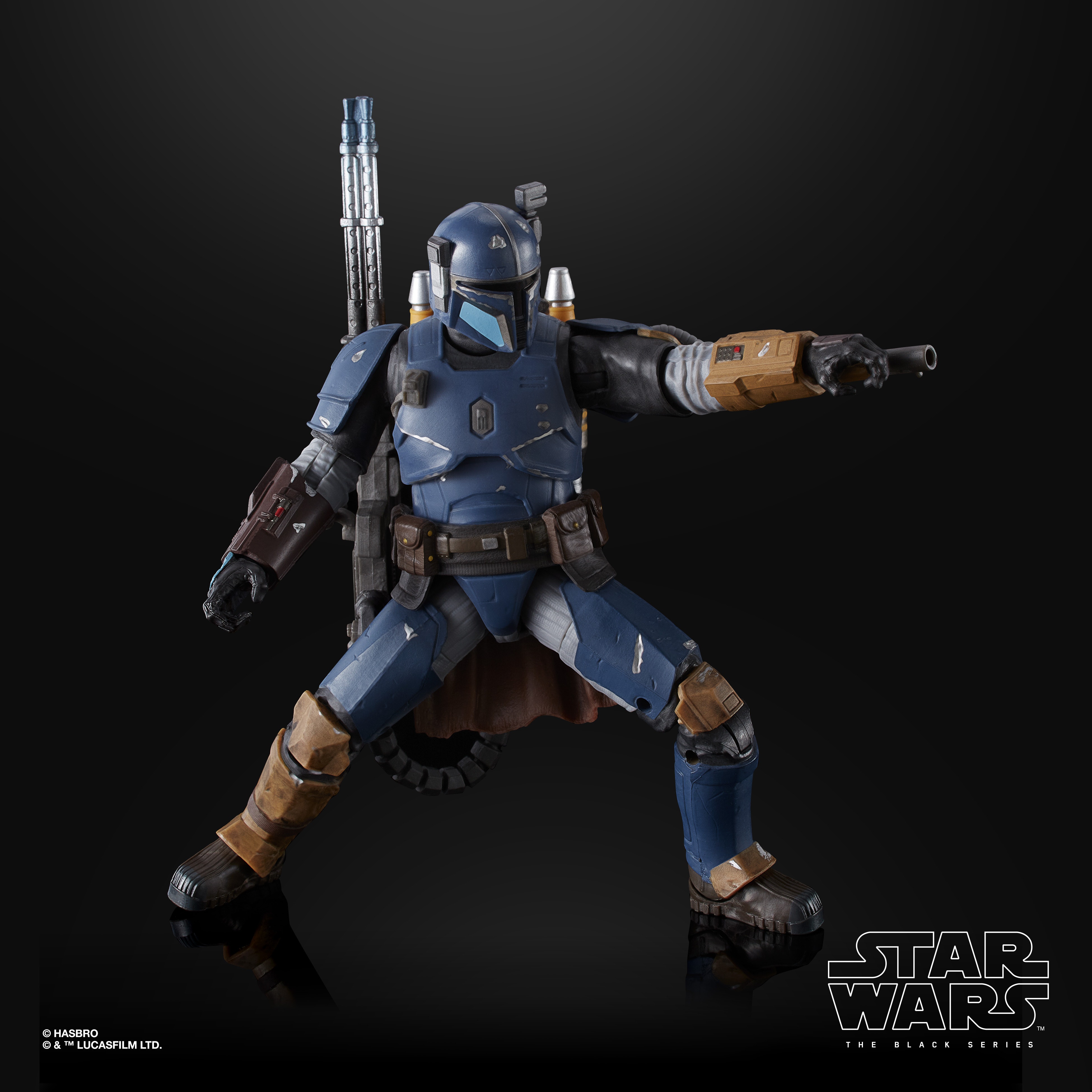 Star Wars The Black Series Six Inch Heavy Infantry Mandalorian Action Figure