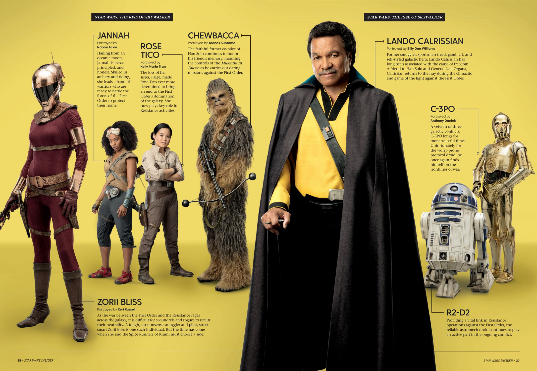 Star Wars Insider Heroes Vs Villains The Rise of Skaywalker