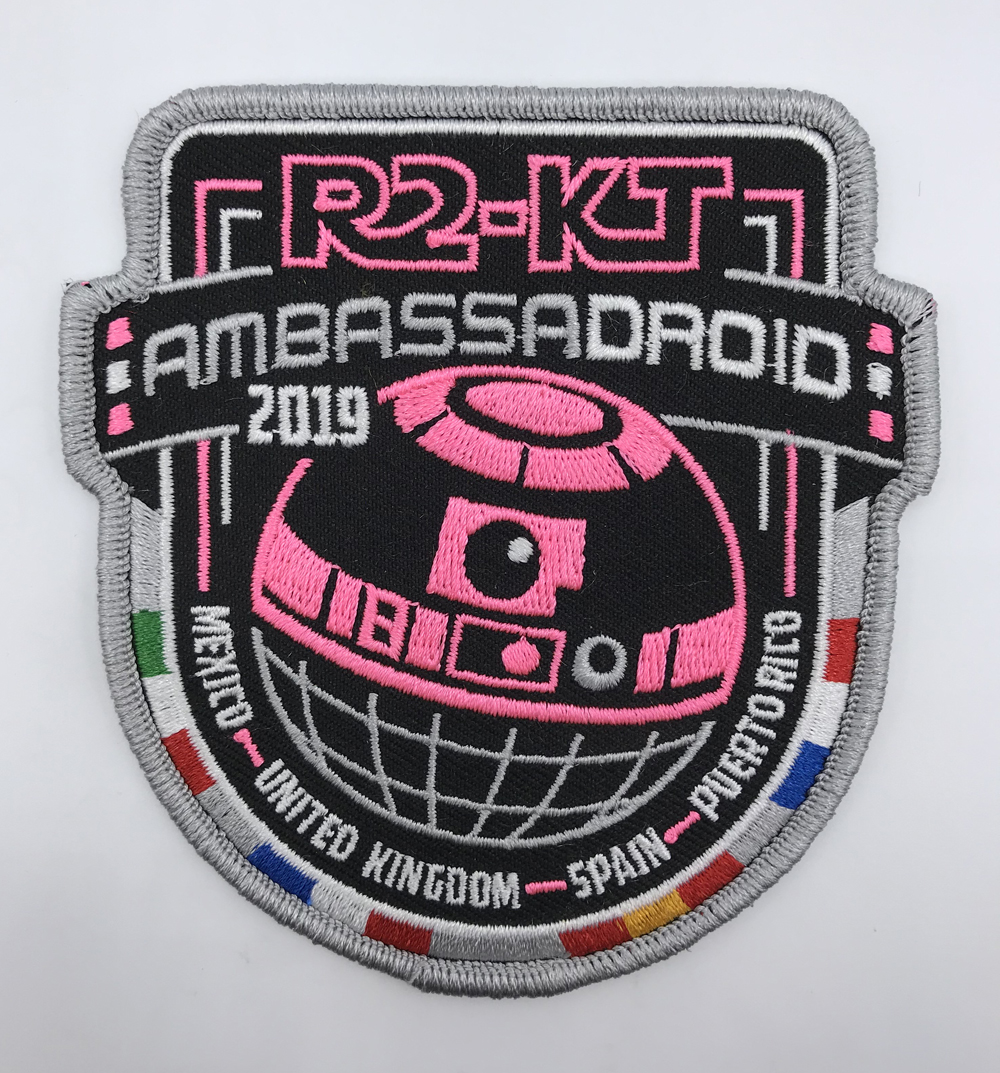 R2-KT AmbassaDroid Logo Patches Available