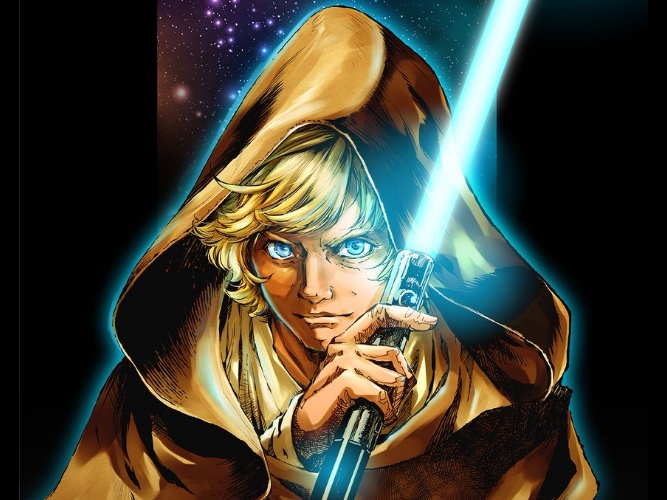 Star Wars Luke Skywalker Manga