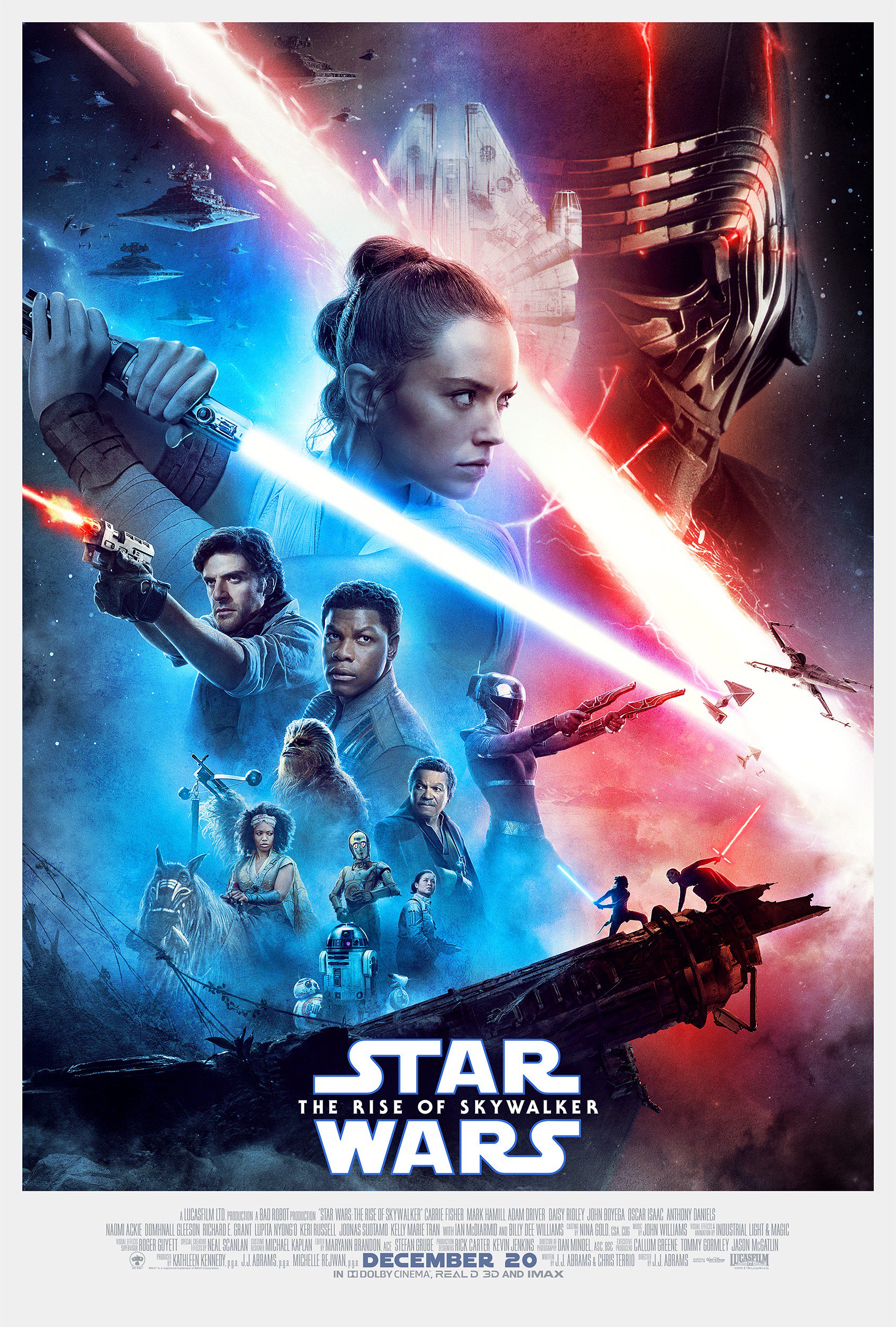 New Theatrical Poster Revealed For Star Wars The Rise Of Skywalker