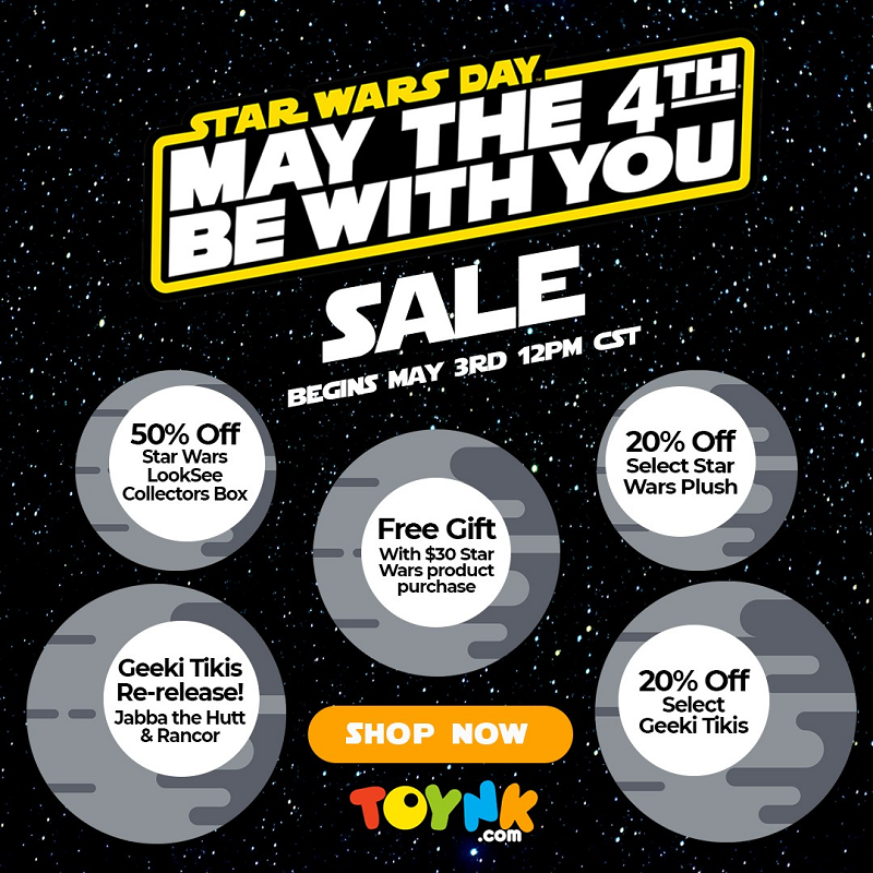 Star Wars May the Fourth Toynk