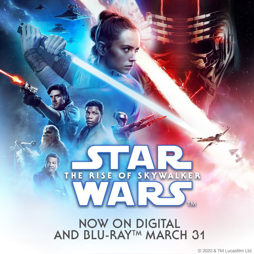 Star Wars The Rise of Skywalker Blu Ray