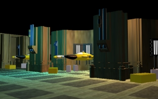 Naboo fighter hanger